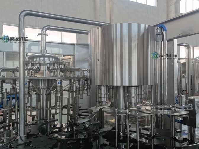 天然水の生産工場の充填機/びん洗浄満ちるおおう機械 2